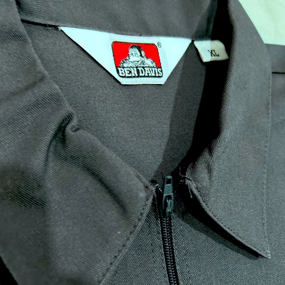 Ben David half zip-up XL Charcoal